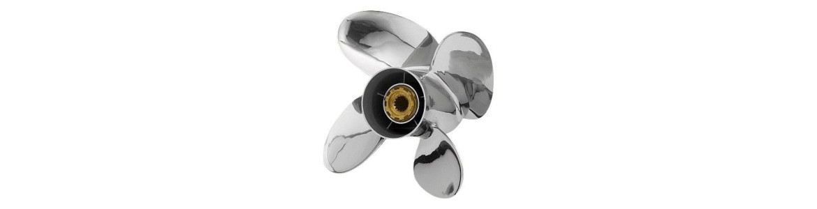 NRS4 4 Blade Universal V4 Stainless Propellers