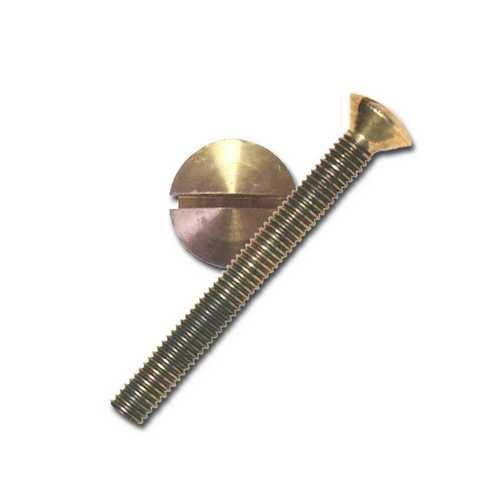 Oval Slotted Head Bolt Bronze OVHD037X550OH