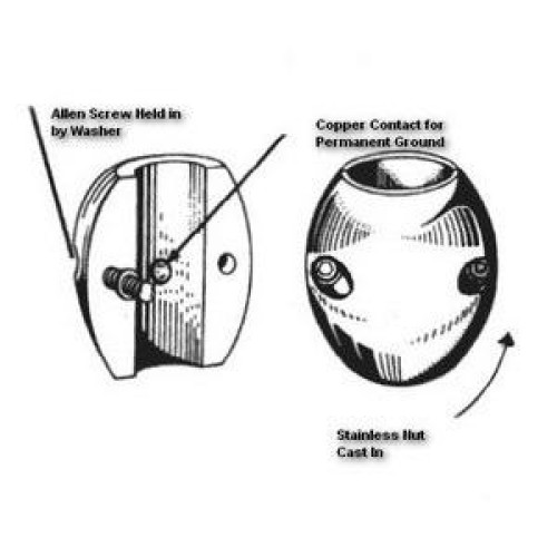 Camp D-40 Zinc Anode