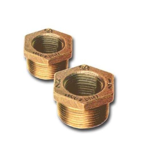 Bronze Hex Bushing 3/4" x 3/8" 00114075037