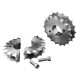 Piranha Dual Line Cutter for 1.00" Shaft