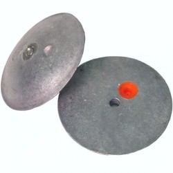 Aluminum Rudder/Trim Tab Anode 1-7/8" Diameter