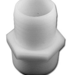 "Tuff-Lite" Nylon Hose Adapter 1/4" Hose to 1/8" Pipe 60TN21