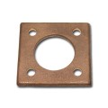 Square Bronze Rudder Port Backing Plates
