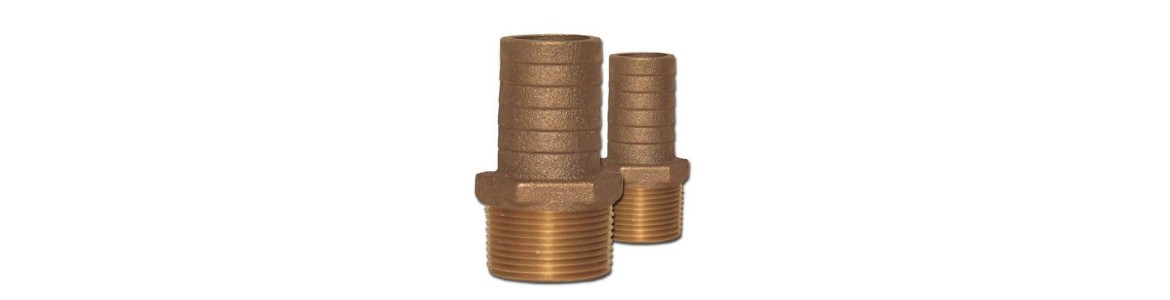 Bronze Pipe to Hose Adapters