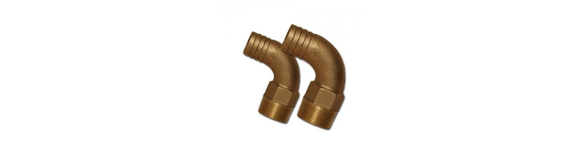 Bronze Pipe to Hose Elbow Adapters 