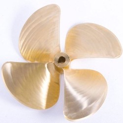 Conquest 4 Blade Bronze 20" Diameter CNC Propeller